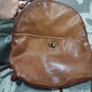 Margot New York Leather Backpack Purse